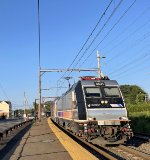 NJT Train # 5347 about to pause at BH Station